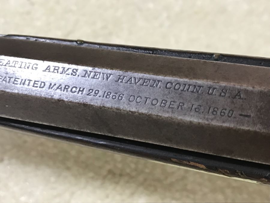 Antique Winchester Repeating Arms New Haven Conn Model 1873 32 W.C.F. Lever Action Rifle Octagonal Barrel 'The Gun that Won the West' With Provenance - 24' Barrell Length - SN 424027B [Photo 18]