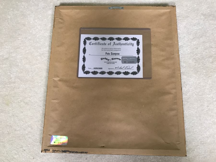 Pete Sampras Autographed Photo With COA [Photo 7]