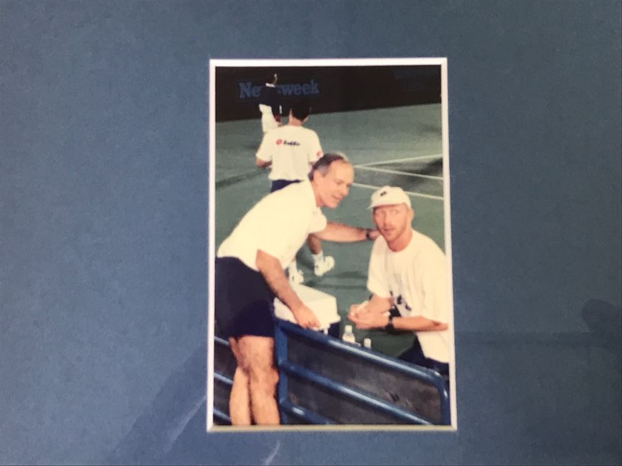 Framed Photographs Of Various Pro Tennis Players Including Michael Chang [Photo 3]