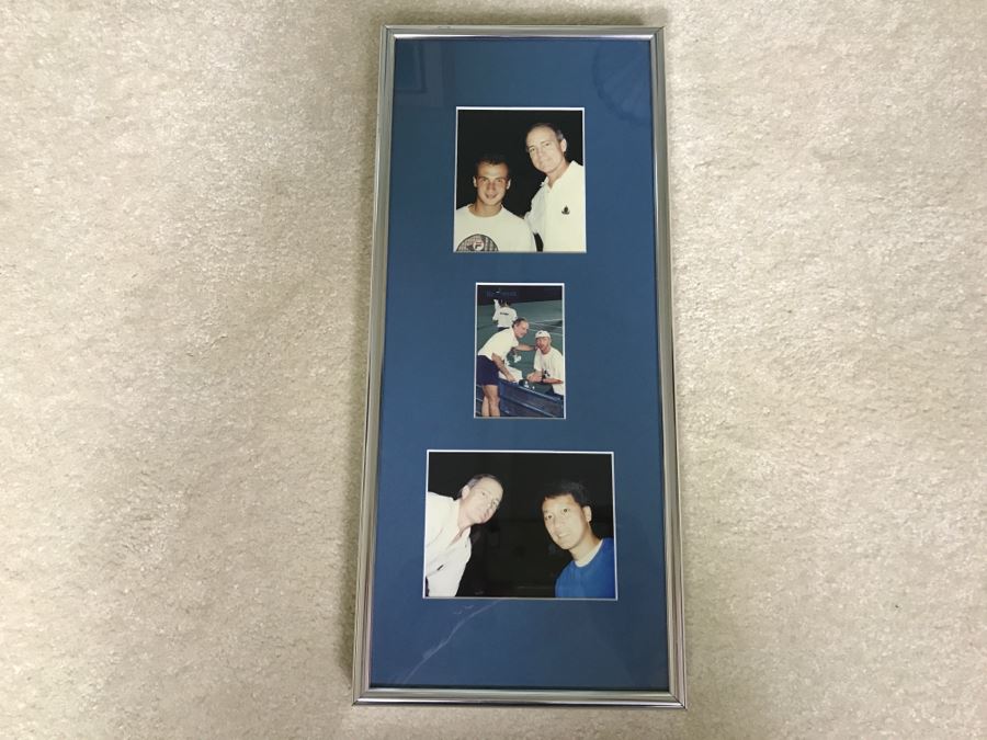Framed Photographs Of Various Pro Tennis Players Including Michael Chang [Photo 1]