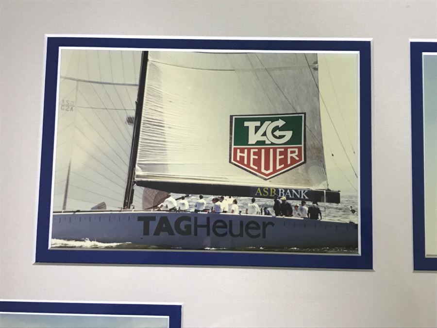 Framed Photographs Of Multiple Sailing Ships From The America's Cup [Photo 3]