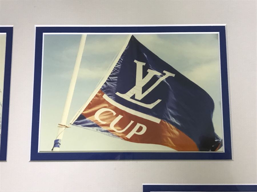 Framed Photographs Of Multiple Sailing Ships From The America's Cup [Photo 4]