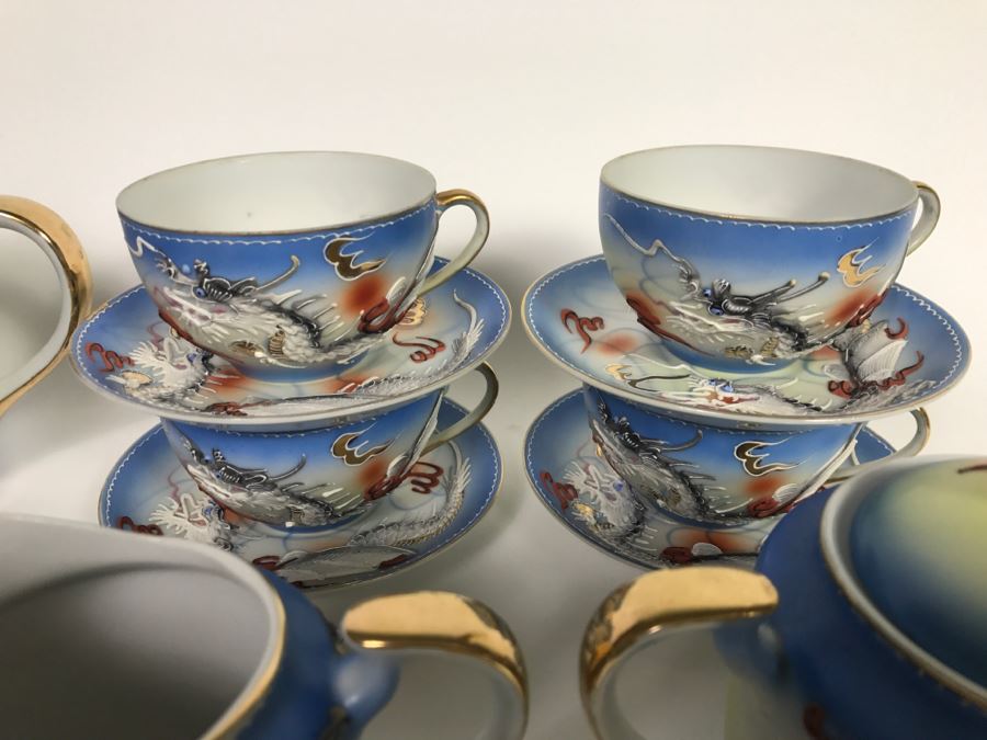 Japanese Dragonware Tea Set [Photo 12]