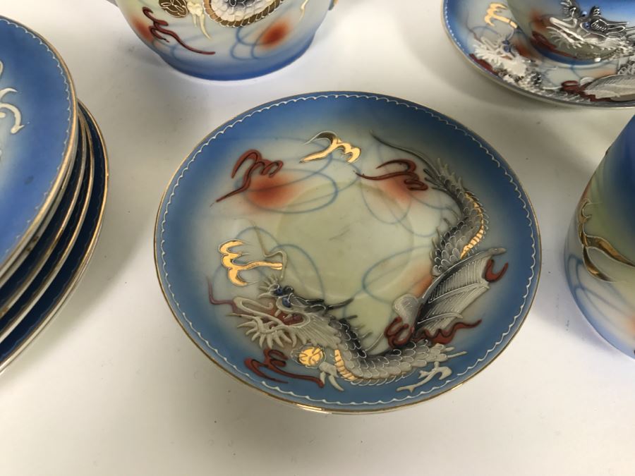 Japanese Dragonware Tea Set [Photo 4]