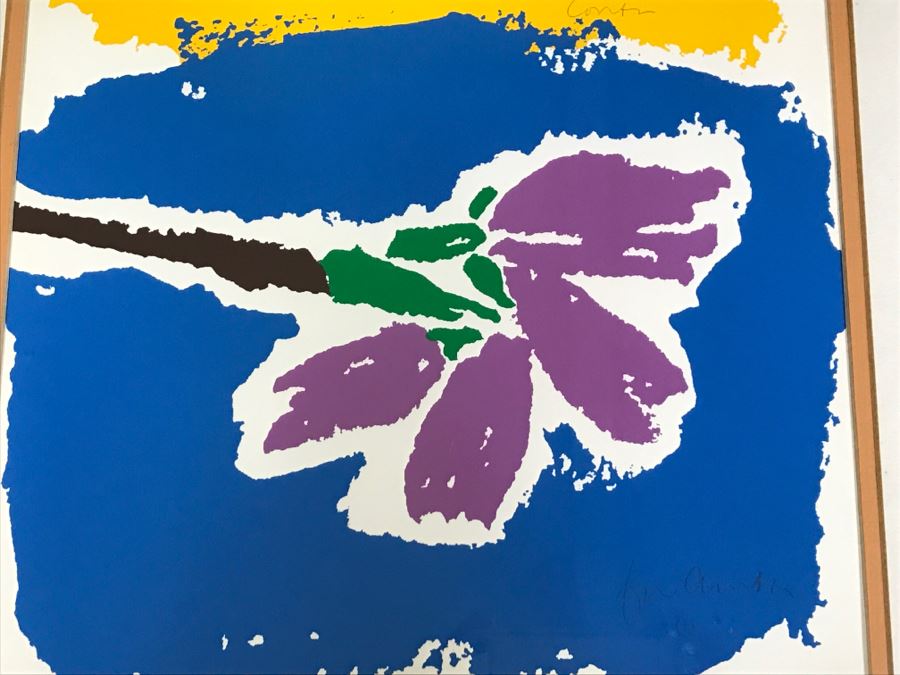 Set Of (3) Signed Framed Prints By Sister Corita And Pair Of Books To Believe In Man And To Believe In God By Joseph Pintauro And Sister Corita [Photo 7]