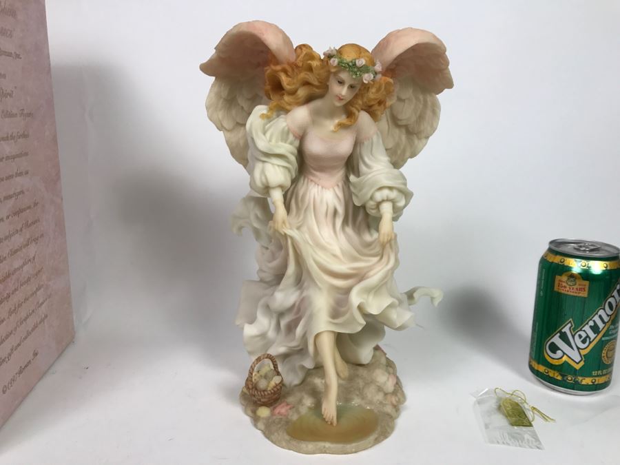 Seraphin Classics Angel Avalon 'Free Spirits' 1998 Limited Edition Roman Inc [Photo 3]