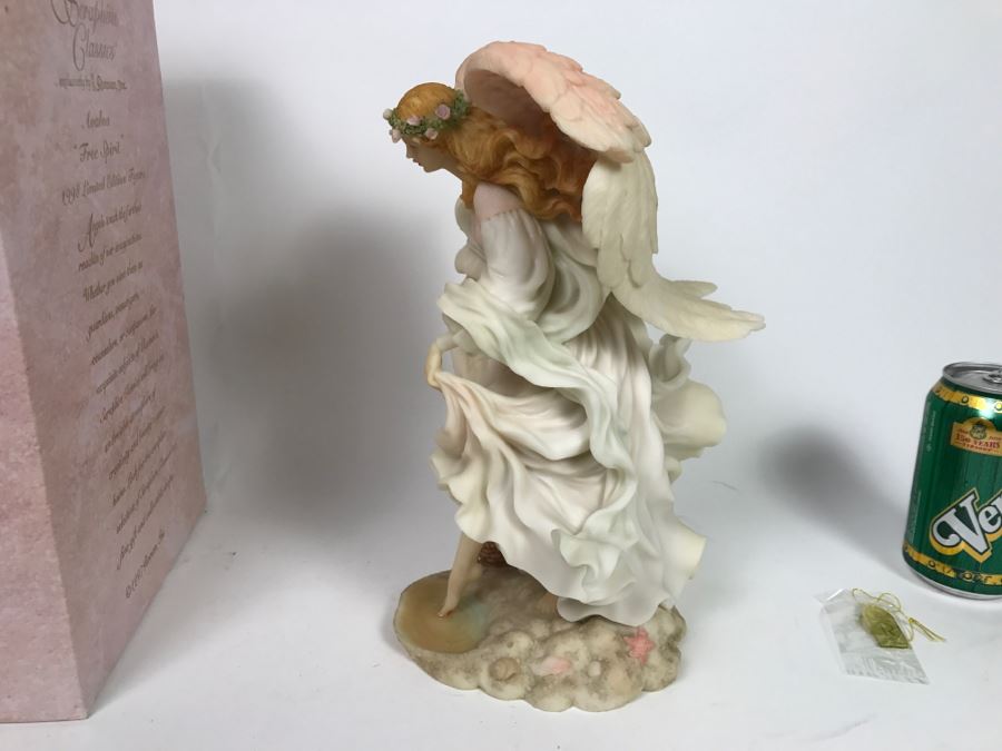 Seraphin Classics Angel Avalon 'Free Spirits' 1998 Limited Edition Roman Inc [Photo 11]