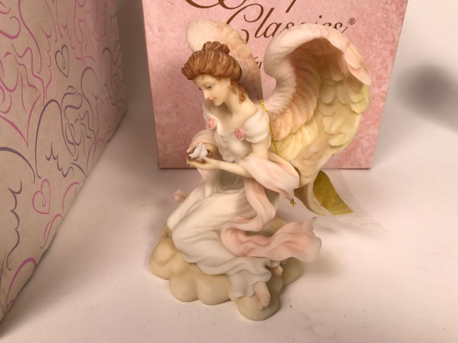 Seraphin Classics Collectors Club Angel Tess 'Tender One' 1998 Charter Year Membership Figurine Roman Inc [Photo 8]
