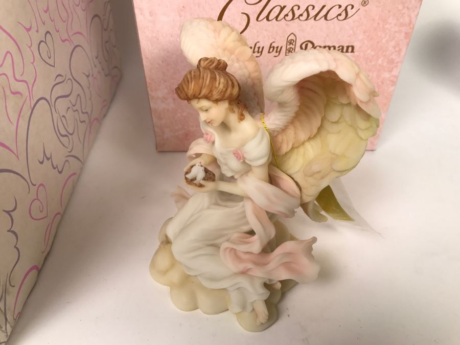 Seraphin Classics Collectors Club Angel Tess 'Tender One' 1998 Charter Year Membership Figurine Roman Inc [Photo 9]
