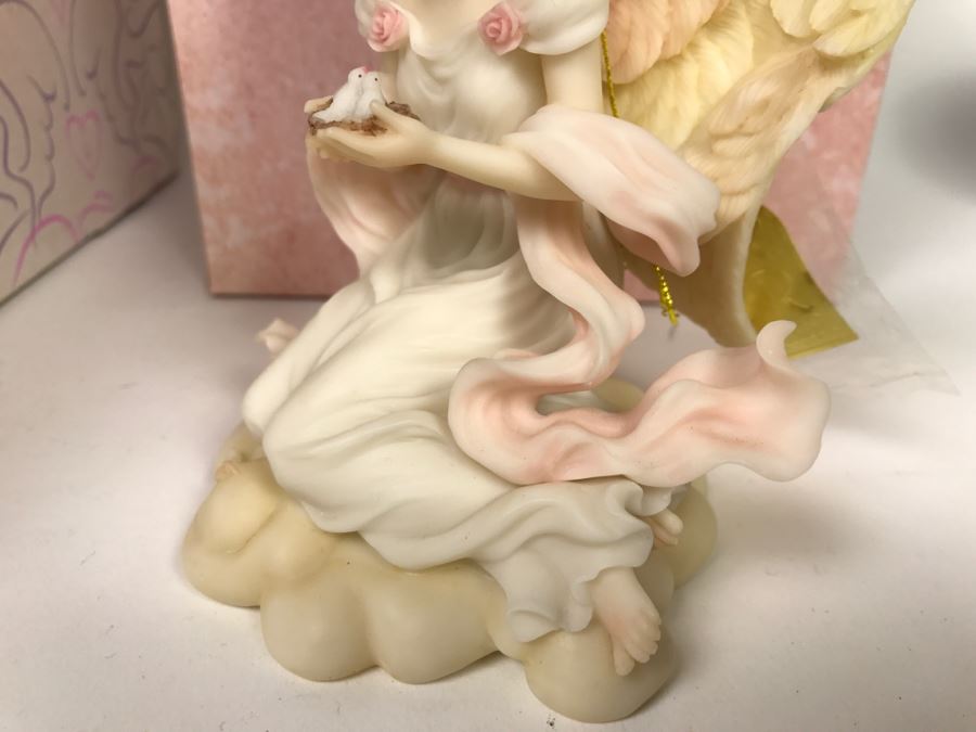 Seraphin Classics Collectors Club Angel Tess 'Tender One' 1998 Charter Year Membership Figurine Roman Inc [Photo 5]