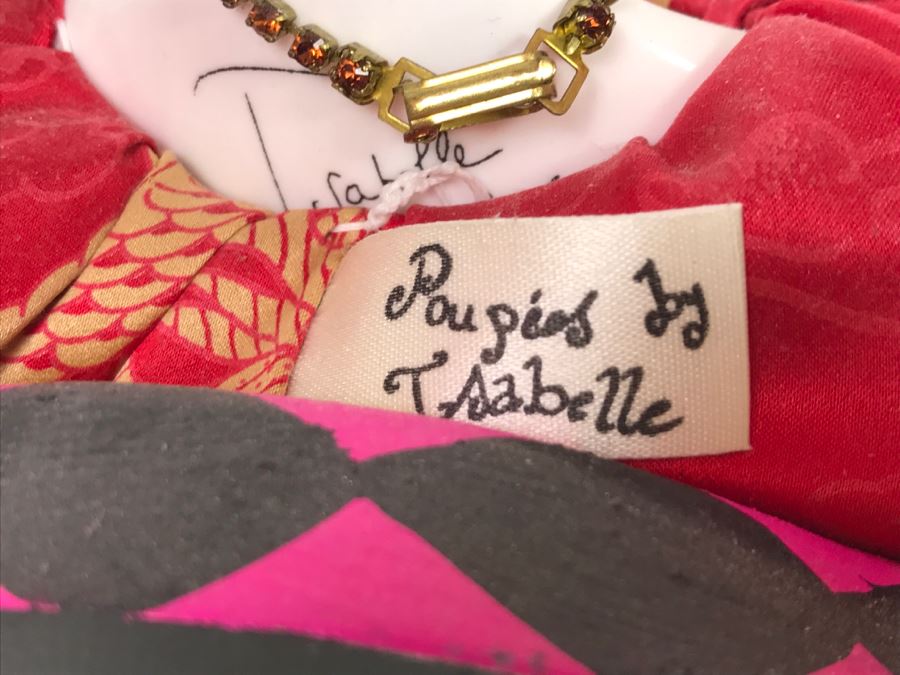 Poupee Doll By Isabelle 'Lulu Latour' With Chaise Lounge Mahjong [Photo 12]