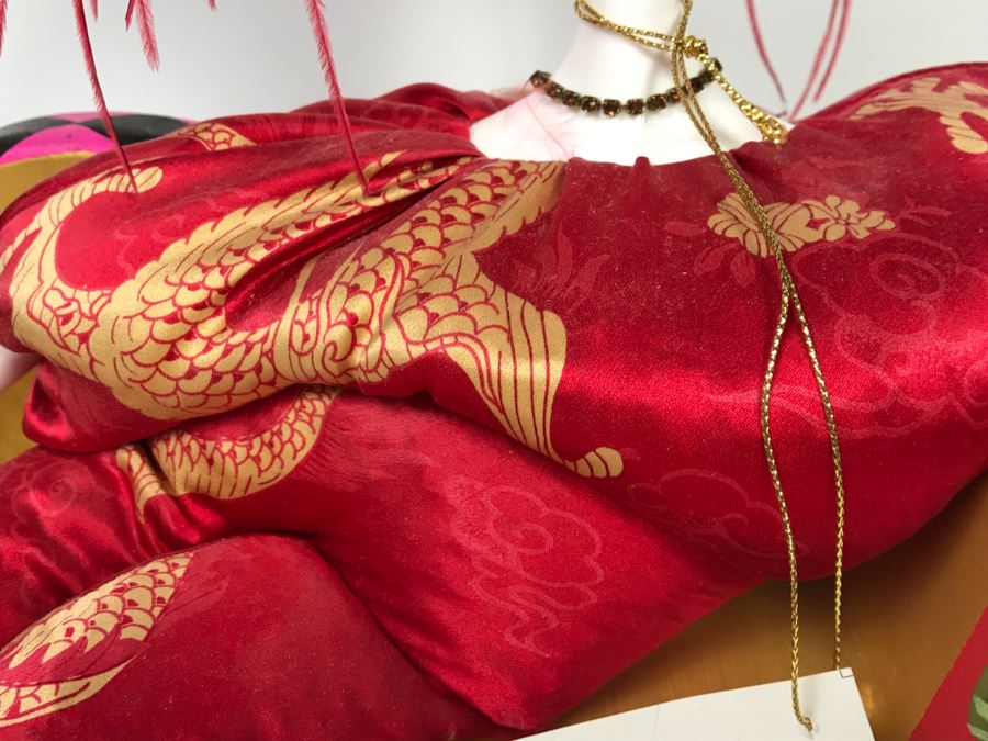 Poupee Doll By Isabelle 'Lulu Latour' With Chaise Lounge Mahjong [Photo 7]