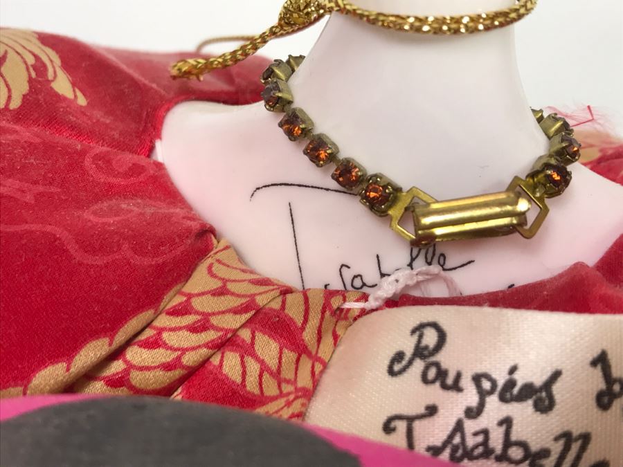 Poupee Doll By Isabelle 'Lulu Latour' With Chaise Lounge Mahjong [Photo 13]