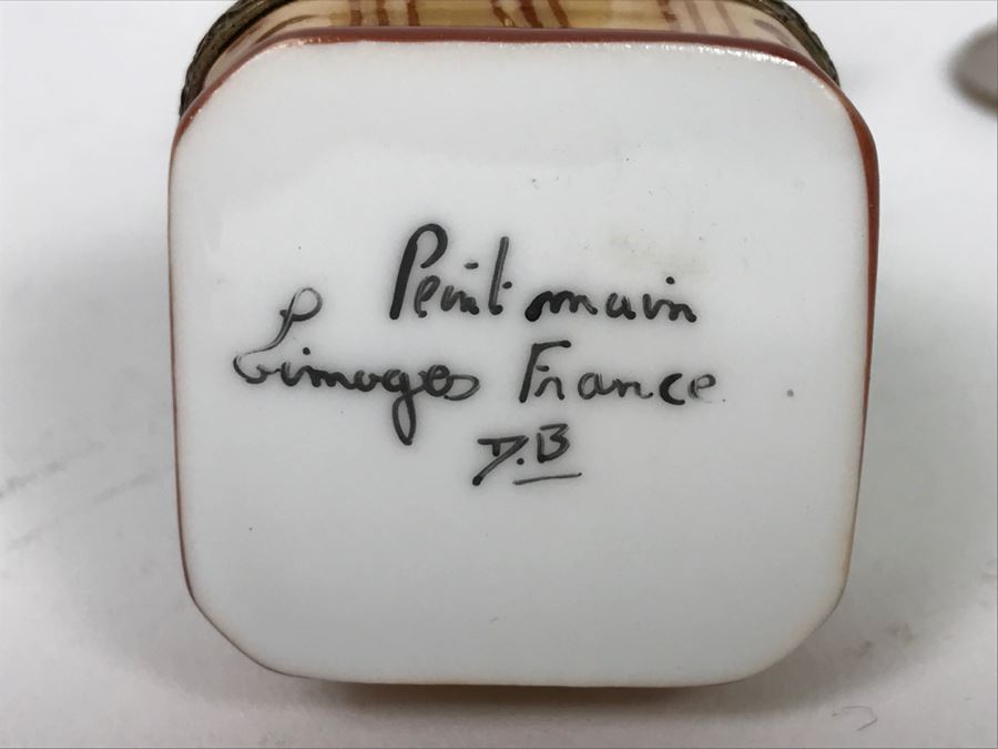 Limoges France Statue Of Liberty Figurine Trinket Box [Photo 3]