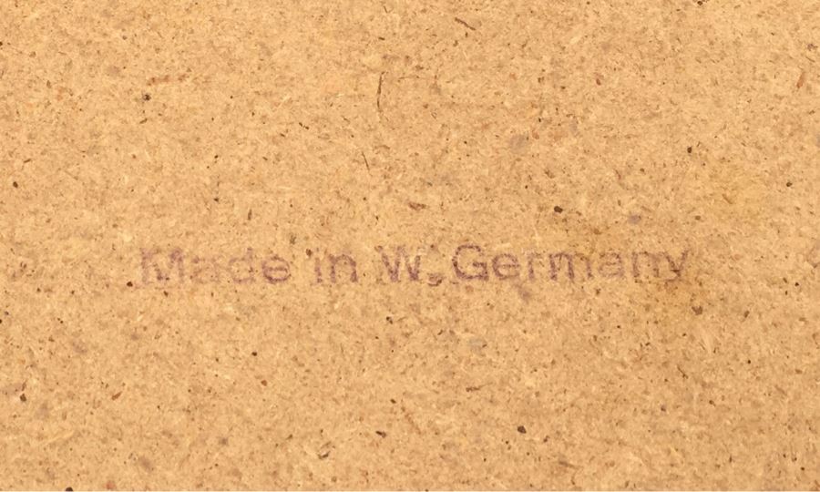 Toy Wicker And Wooden Stroller Made In West Germany [Photo 6]