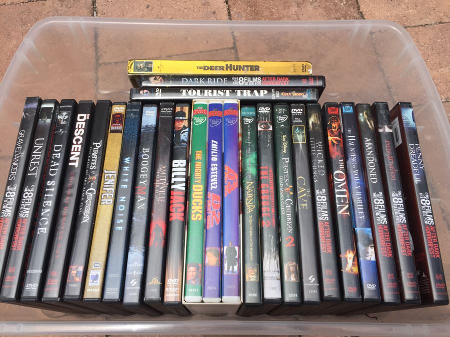 DVD Movie Collection Mostly Horror Movies