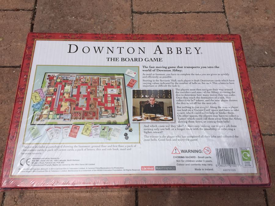 Downtown Abbey The Board Game Sealed