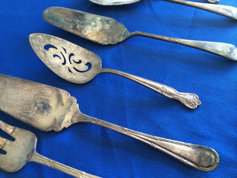 Silverplate Lot w/ Tourist Spoon [Photo 3]