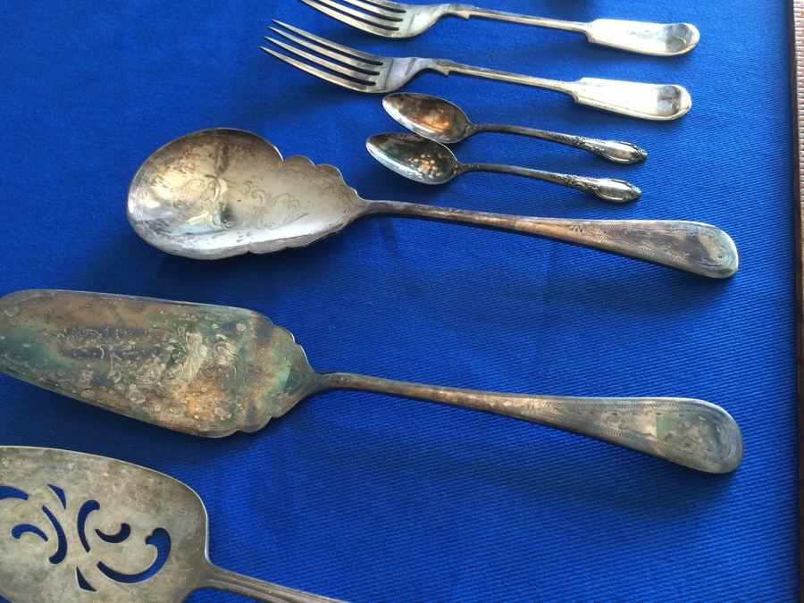 Silverplate Lot w/ Tourist Spoon [Photo 4]