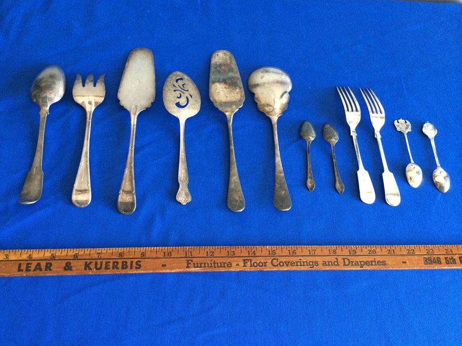 Silverplate Lot w/ Tourist Spoon [Photo 7]