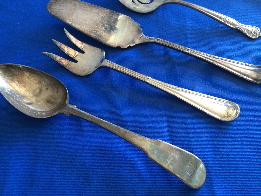 Silverplate Lot w/ Tourist Spoon [Photo 2]