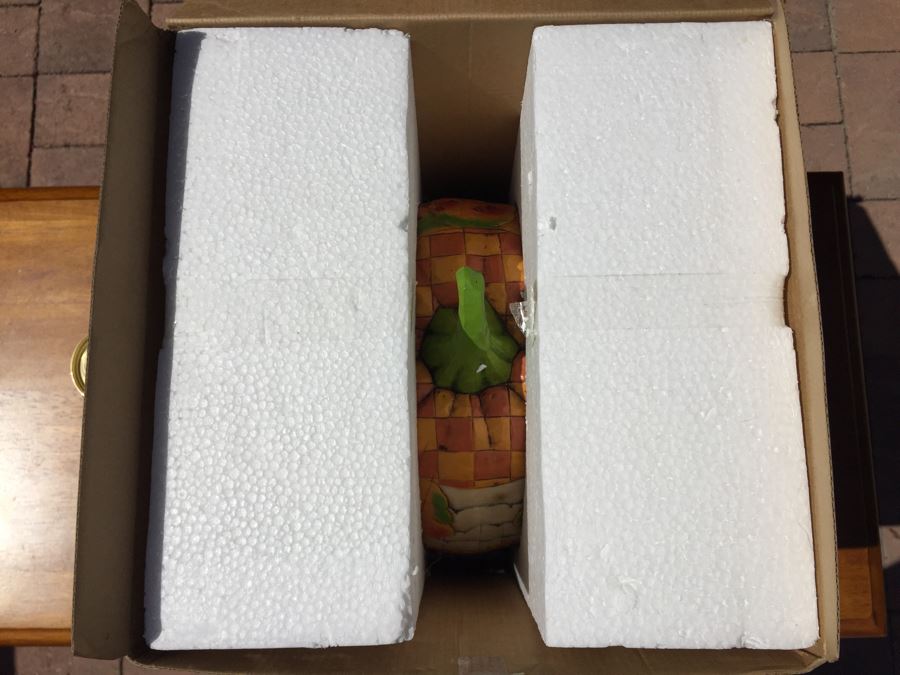 Heartwood Creek By Jim Shore 'Count Your Blessings' Thanksgiving Pumpkin With Box [Photo 6]