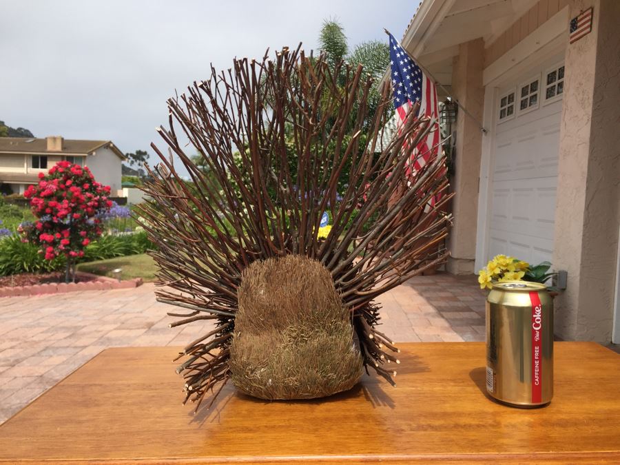 Twig Hand Crafted Turkey Thanksgiving Decoration [Photo 3]