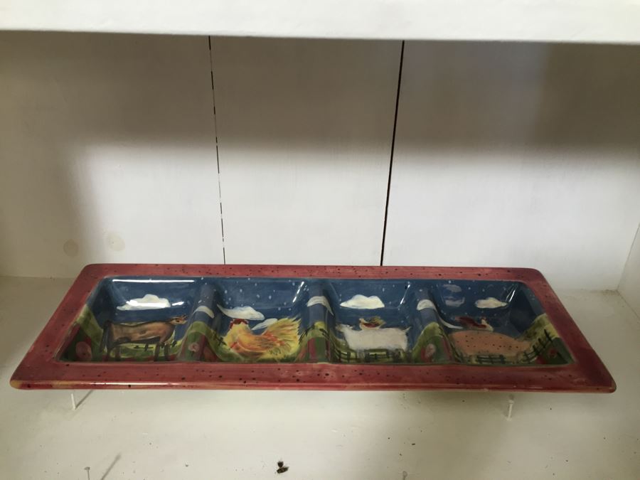 JUST ADDED - Contents Of Corner Cabinet Containing Six Shelves Of Bowls, Plates, Trays, Cups, Pitcher [Photo 7]