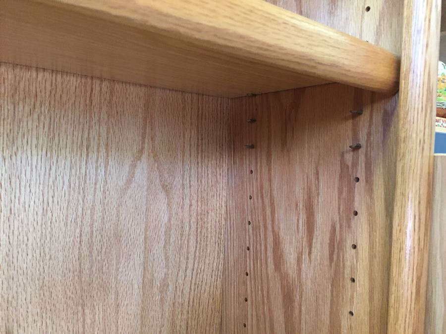 Oak Bookcase 72'H X 36'W X 10'D [Photo 4]