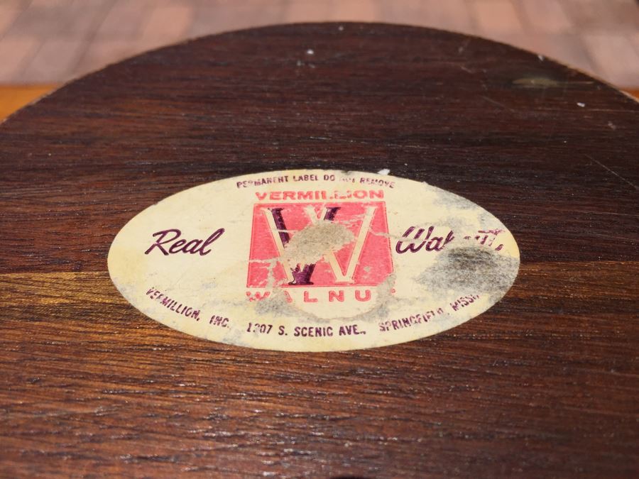 Walnut Wooden Salad Bowl Set, Glass Dome Cheese Plate And Wooden Chip & Dip Vegetable Server [Photo 9]