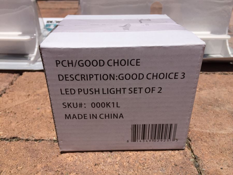 Pair Of Wall Outlet Organizers And Pair Of Led Push Lights [Photo 3]