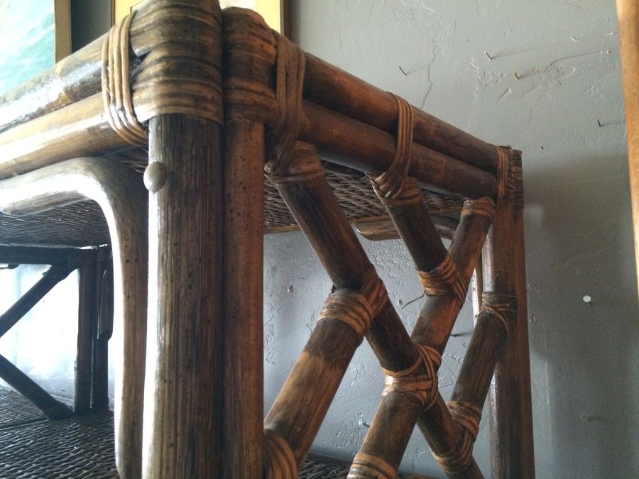 Rattan Wall Unit with Plenty of Storage [Photo 7]