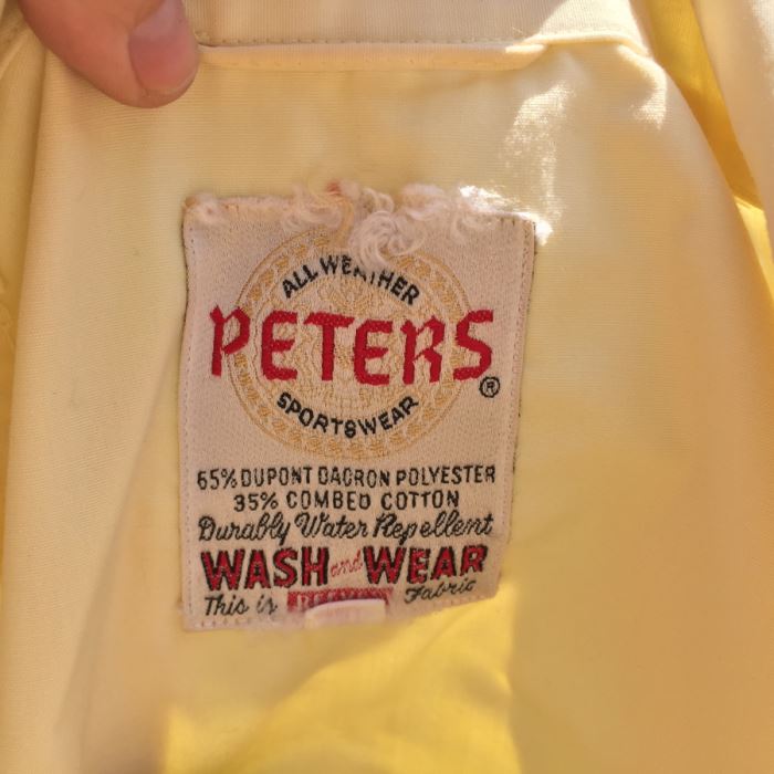 vintage peters jacket