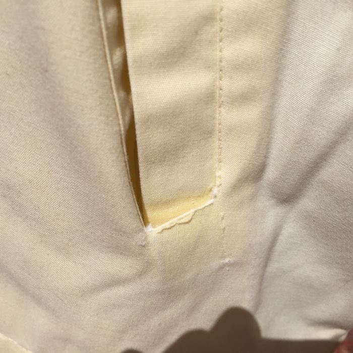 Vintage Monogram White Zipper Front Jacket Peters [Photo 6]