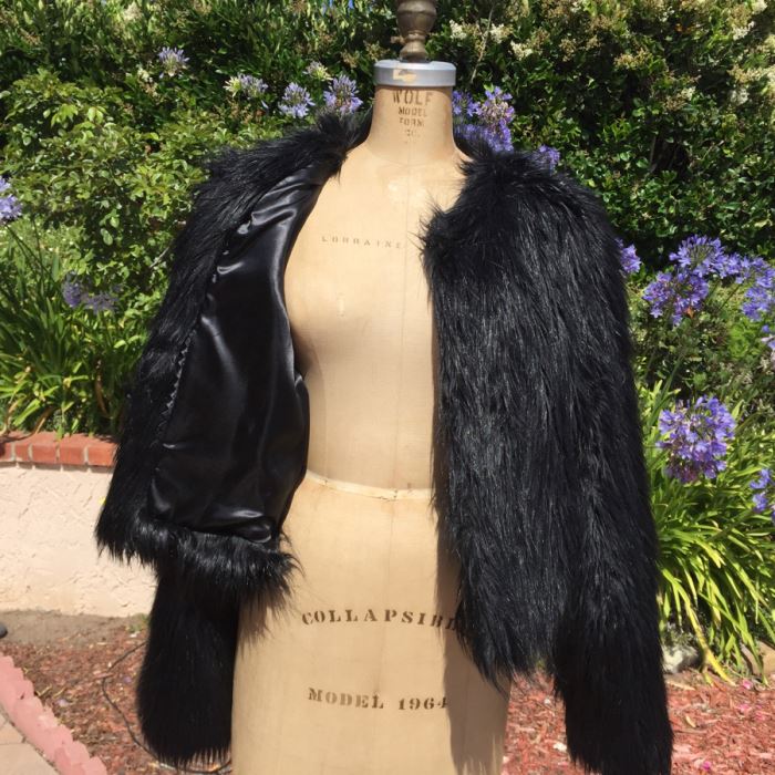 Isaac Mizrah Live L Faux Fur Jacket [Photo 3]