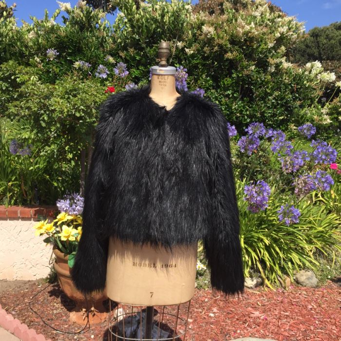 Isaac Mizrah Live L Faux Fur Jacket [Photo 1]