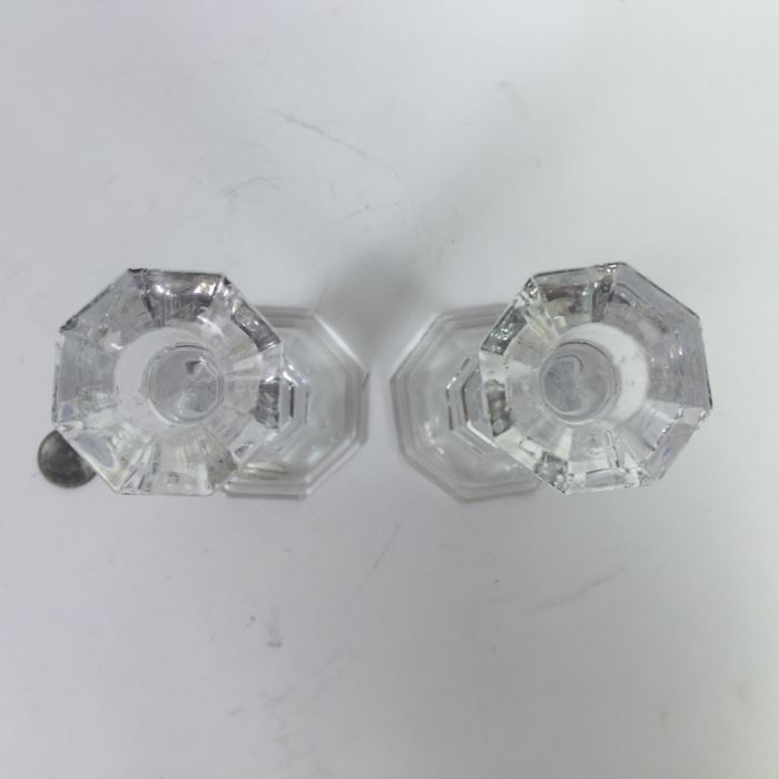 Pair Of Wedgwood Crystal Candlesticks [Photo 3]