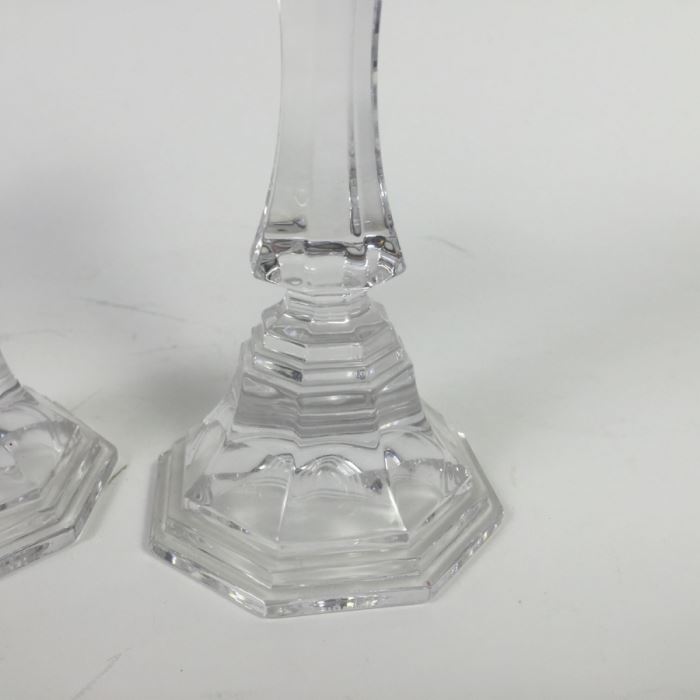 Pair Of Wedgwood Crystal Candlesticks [Photo 6]