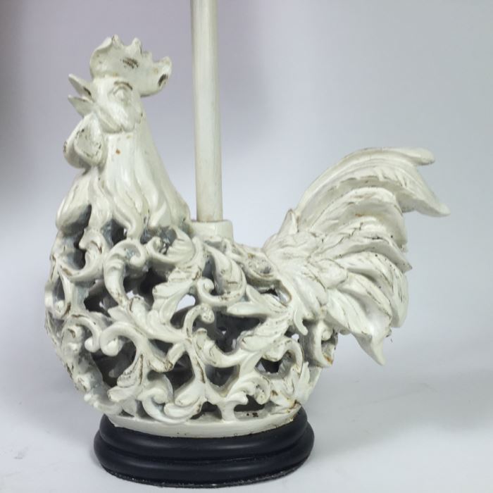 Pair Of Rooster Table Lamps [Photo 5]