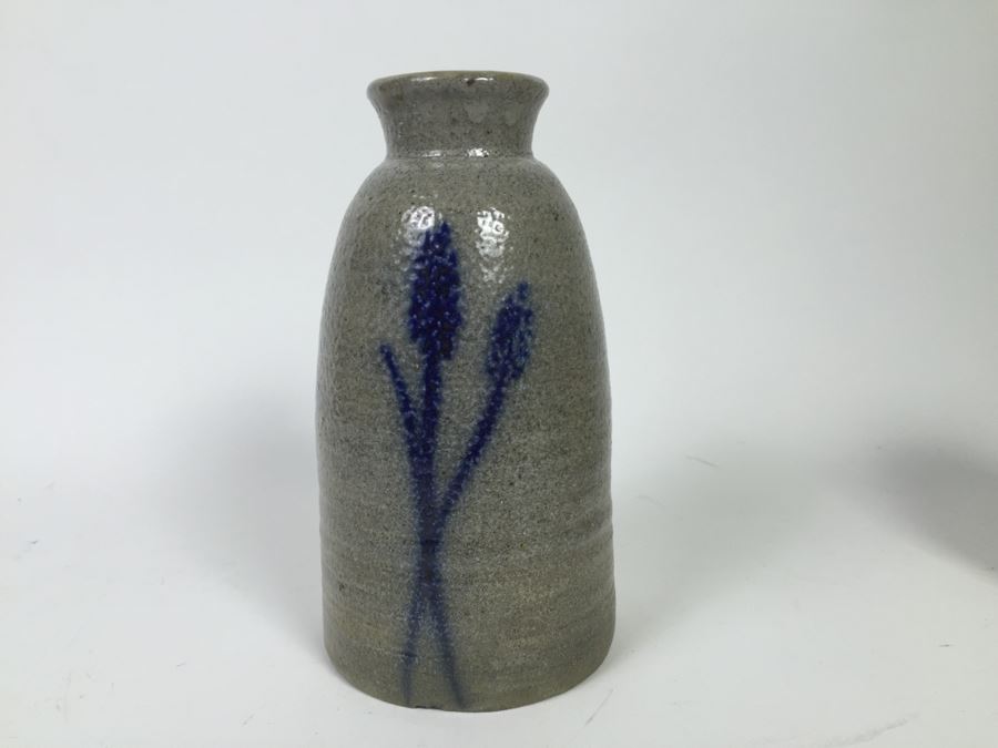 Set Of (2) Signed Pottery Vases And (1) Planter Pot [Photo 3]