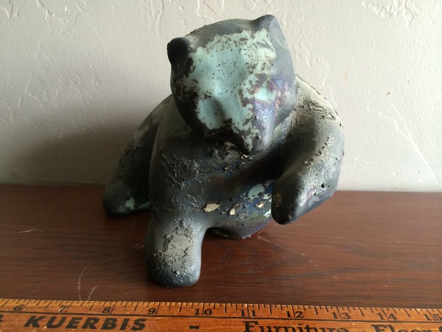 Alaskan Pottery Bear - Signed on Bottom [Photo 2]