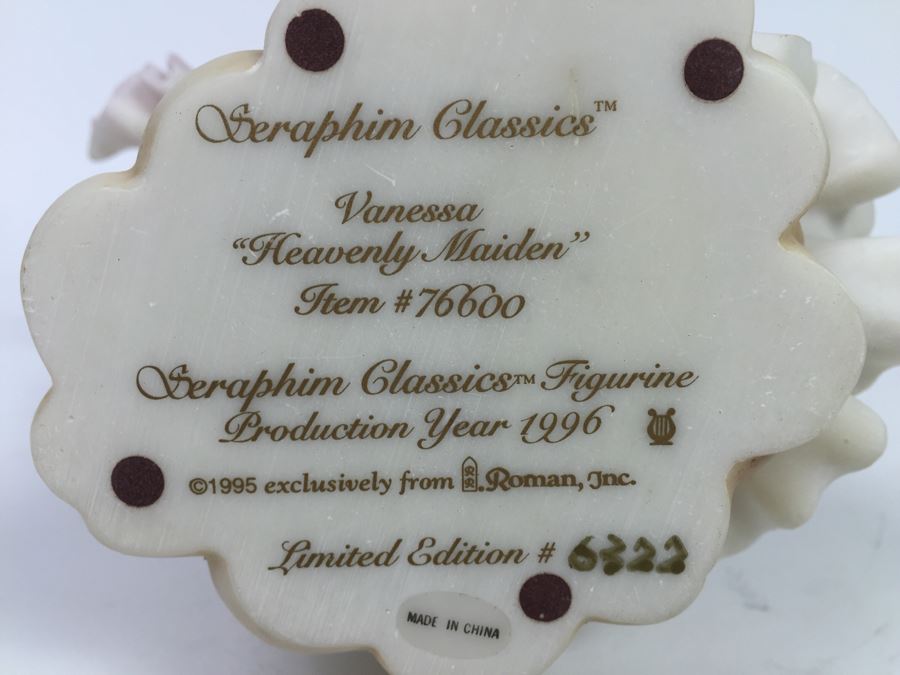 Seraphin Classics Angel Vanessa 'Heavenly Maiden' Limited Edition With Box Roman, Inc [Photo 6]