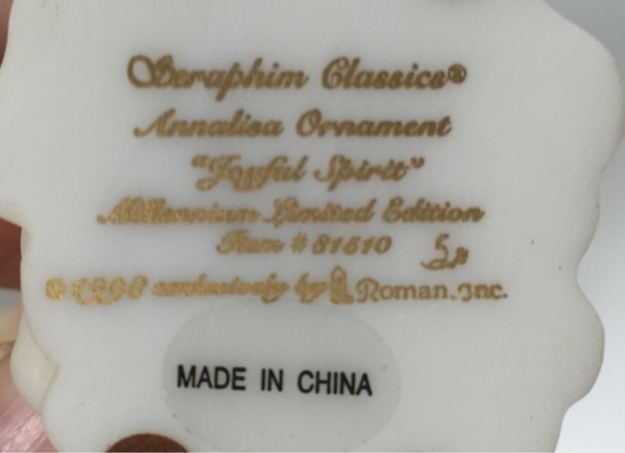 Collection Of (5) Limited Edition Seraphin Classics Angels Roman, Inc [Photo 21]
