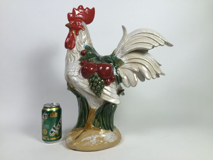 Large Decorative Rooster Figurine [Photo 1]