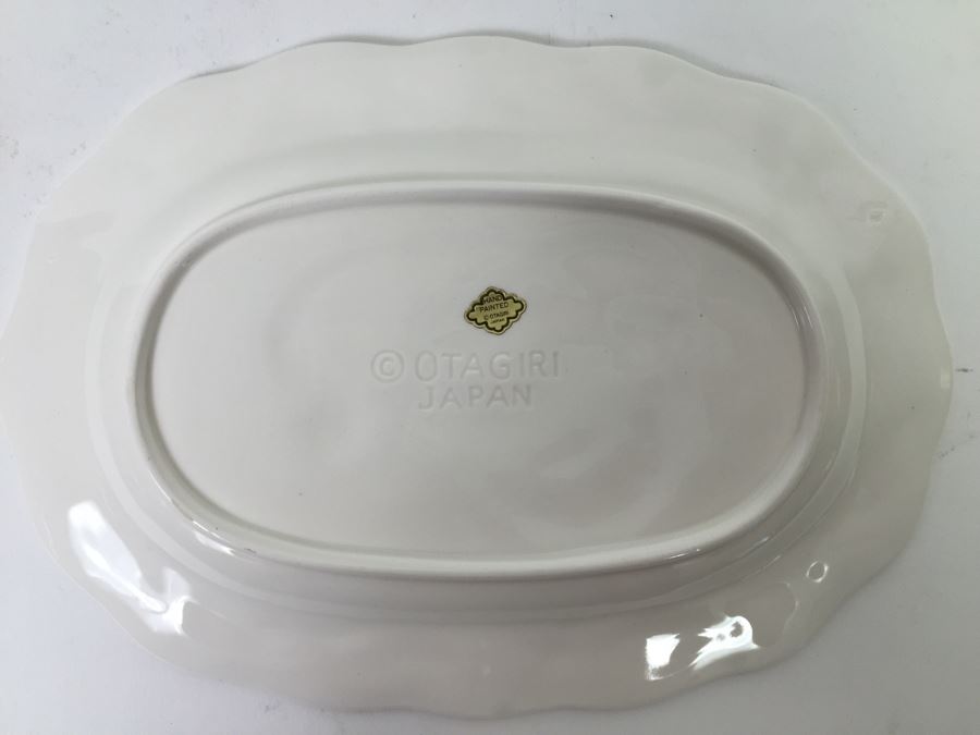 Large Turkey Platter Plate Otagiri Japan And Various Turkey Related Items Thanksgiving [Photo 10]