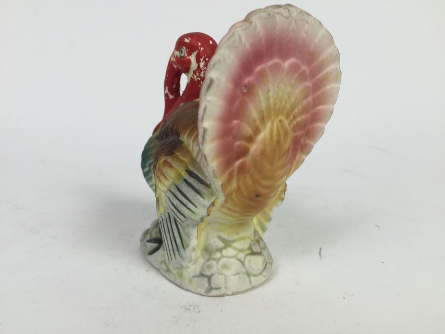 Large Turkey Platter Plate Otagiri Japan And Various Turkey Related Items Thanksgiving [Photo 17]