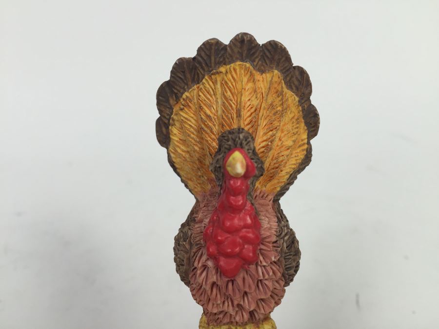 Large Turkey Platter Plate Otagiri Japan And Various Turkey Related Items Thanksgiving [Photo 28]