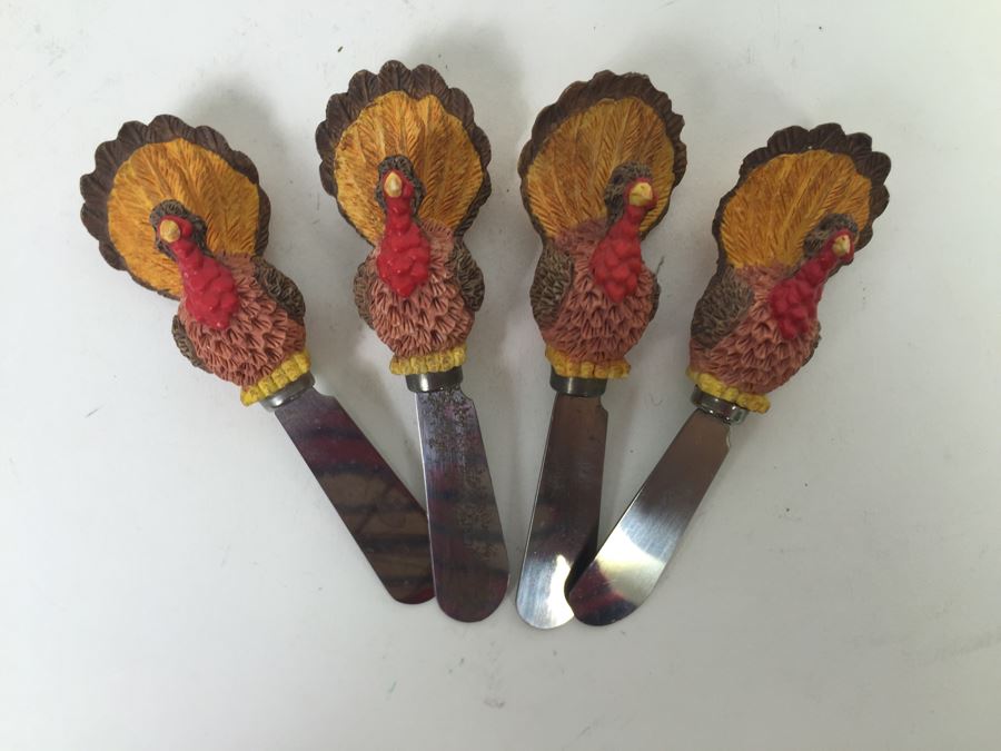 Large Turkey Platter Plate Otagiri Japan And Various Turkey Related Items Thanksgiving [Photo 25]