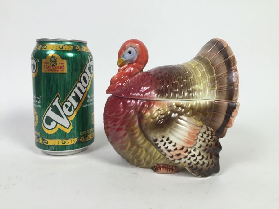 Large Turkey Platter Plate Otagiri Japan And Various Turkey Related Items Thanksgiving [Photo 13]