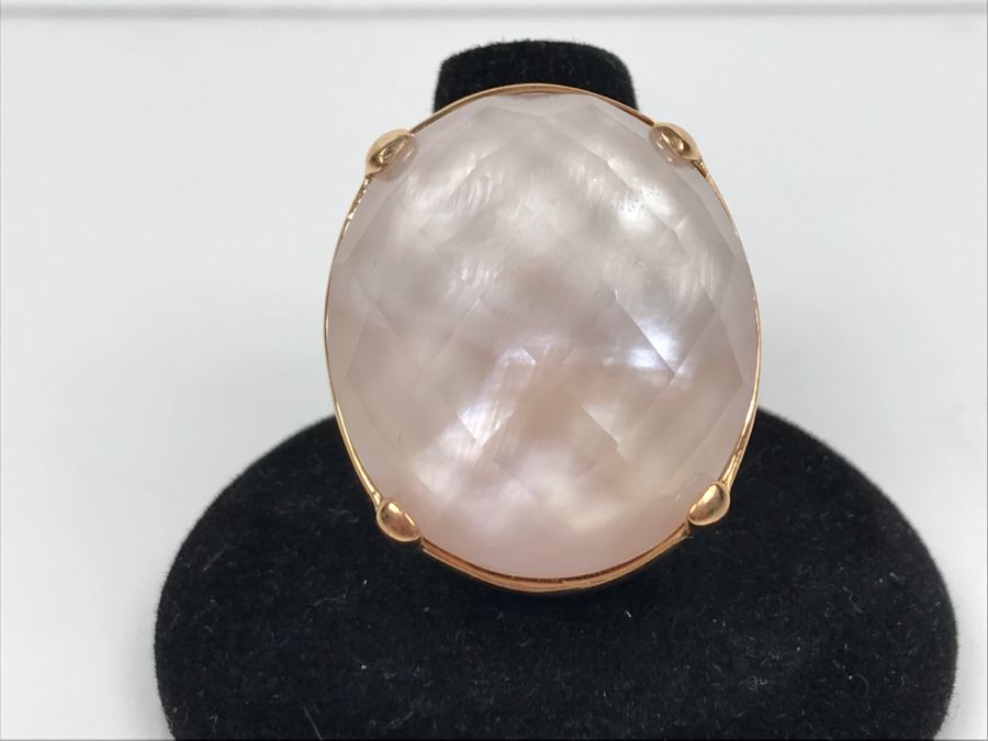 (3) Bronze Milor Italy Rings And Pair Of Earrings (2) Matching Rings Size 8 1/2 (1) Ring Size 9 1/4 [Photo 23]